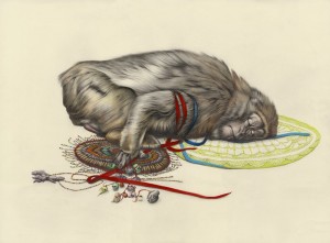 Kirsty-Whiten Lace Monkey by Kirsty Whiten